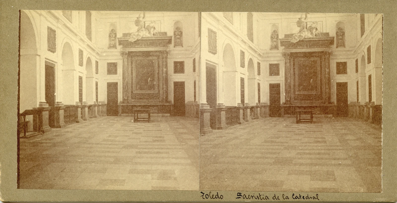 Figura 30. Sacristía, hacia 1894